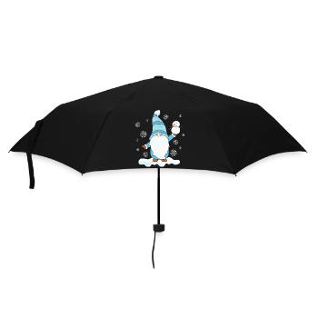 Noël Noël Gnomies - Parapluie standard - noir - Devant