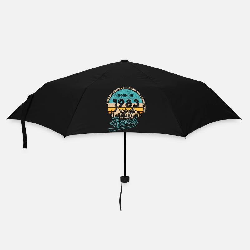 Legenden 1983 - Regenschirm (klein) - Schwarz