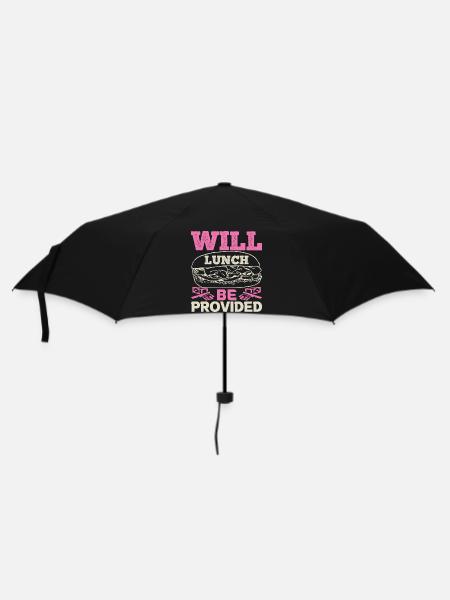 LE DÉJEUNER SERA FOURNI CHIEN - Parapluie standard - noir