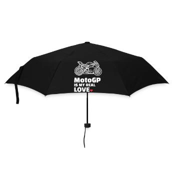 Ich Liebe MotoGP - Regenschirm (klein) - Schwarz - Vorne