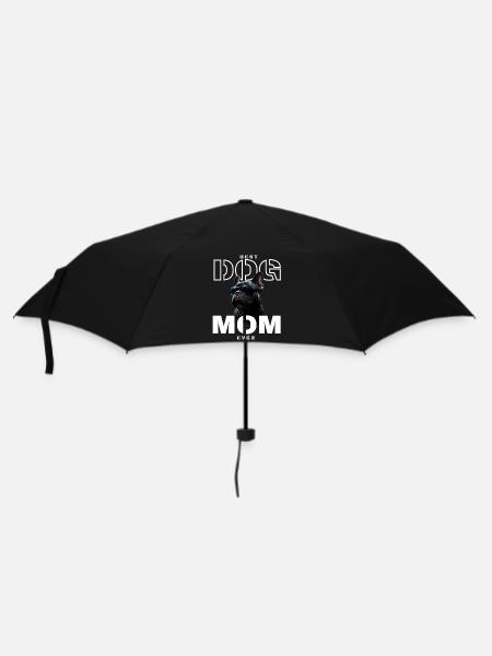 Best Model Dog Mom - Umbrella (small) - black