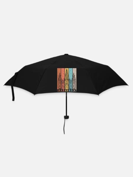 Panneaux de façade gothique Barcel - Parapluie standard - noir