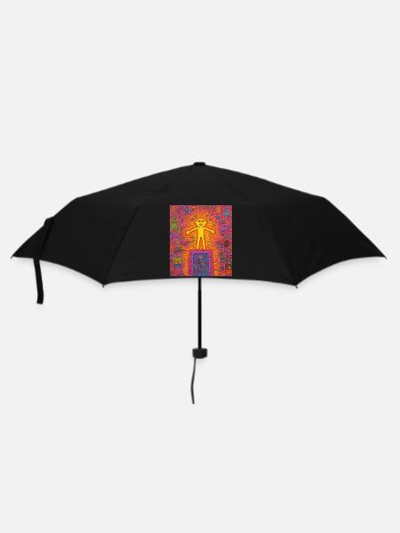 STREET ART IMAGINATION - Parapluie standard - noir