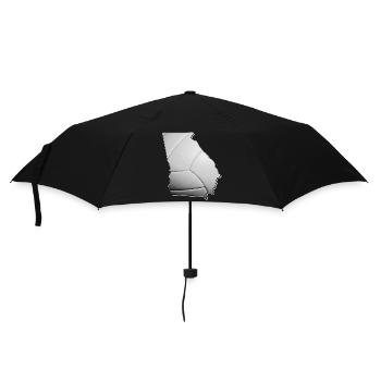Georgia (USA) | real volleyball | Map - Umbrella (small) - black - Front