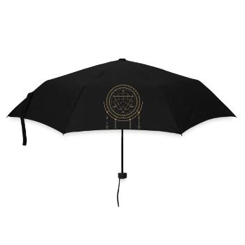 Sacred Geometry - Umbrella (small) - black - Front