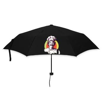 Koch - Regenschirm (klein) - Schwarz - Vorne