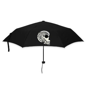 Day of the Dead, Dia de Muertos, Halloween, Life, Death - Umbrella (small) - black - Front