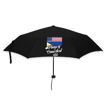 Filipinos of Connecticut Design for Proud Fil-Ams - Umbrella (small) - black - Front