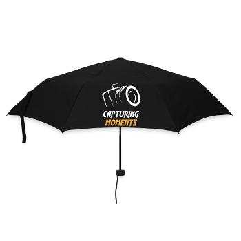 Capturer des moments Photographe de l’appareil photo - Parapluie standard - noir - Devant