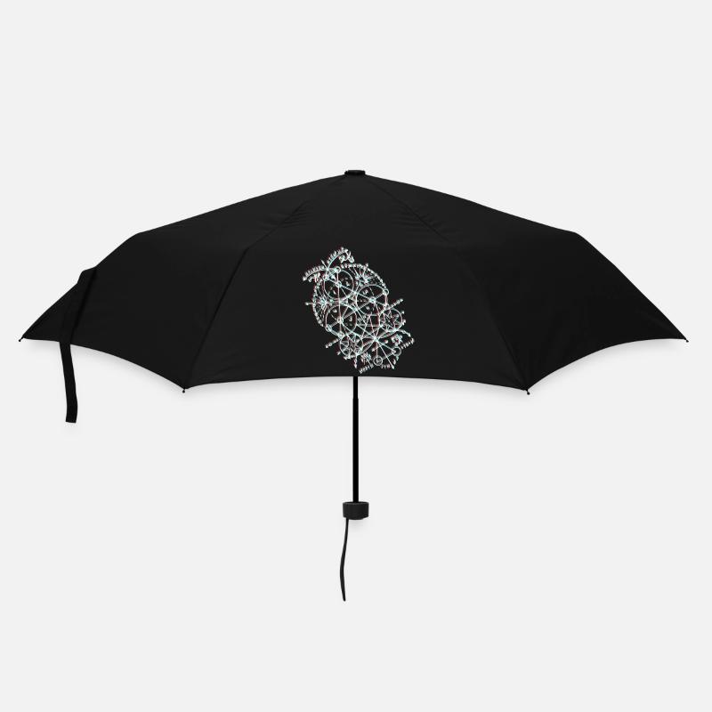 Mystical Geometry - Umbrella (small) - black