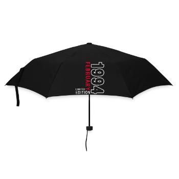 30. Geburtstag Februar Jahrgang 1994 Vintage - Regenschirm (klein) - Schwarz - Vorne