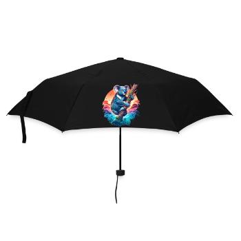 Koala - Regenschirm (klein) - Schwarz - Vorne