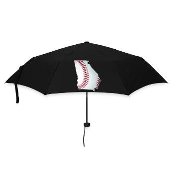 Georgia (USA) | real baseball | Map - Umbrella (small) - black - Front