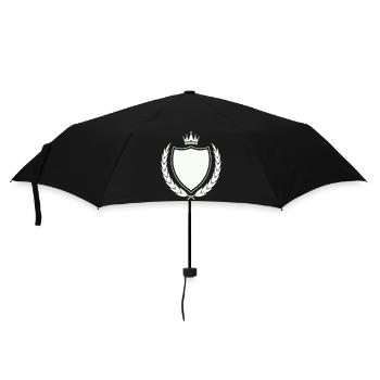 Coat of Arms Crown - Umbrella (small) - black - Front