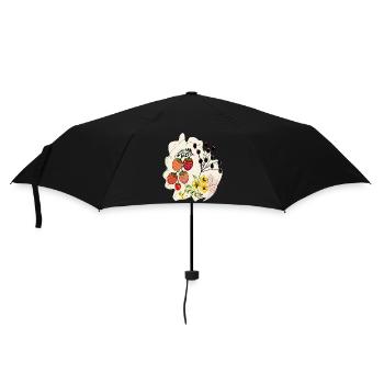 L’heure de la fraise - Parapluie standard - noir - Devant