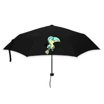 parrot - Umbrella (small) - black - Front