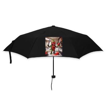 légumes chute Apocalypse Monster pepper - Parapluie standard - noir - Devant