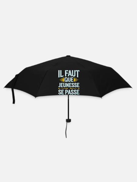 Il faut que jeunesse se passe - Parapluie standard - noir