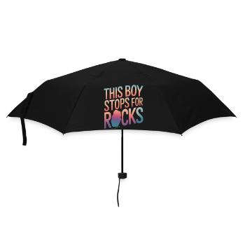 Expert en géologie Géologue des roches - Parapluie standard - noir - Devant