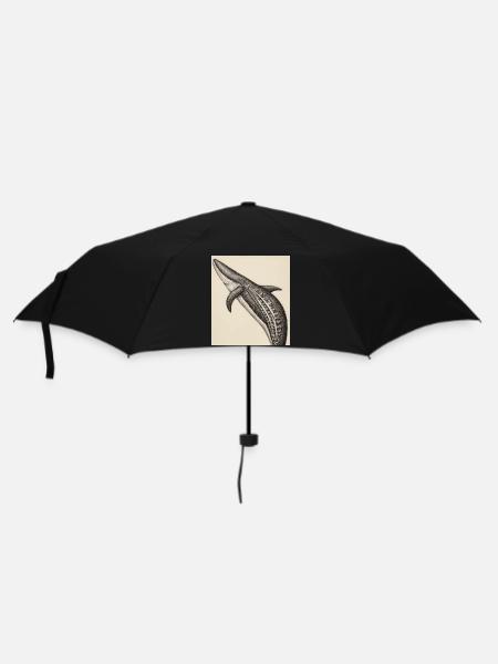 Whale anatomy - Umbrella (small) - black