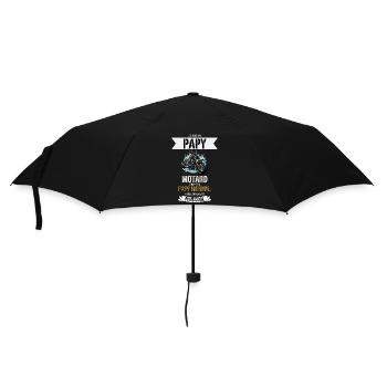 Papy Motard Plus Cool - Parapluie standard - noir - Devant