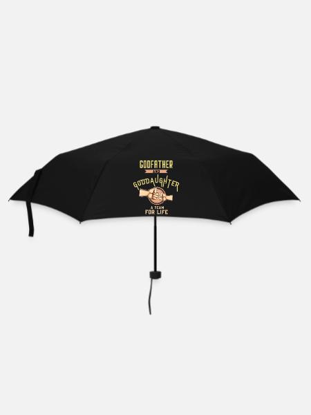 Pate und Patentochter Bindung - Regenschirm (klein) - Schwarz