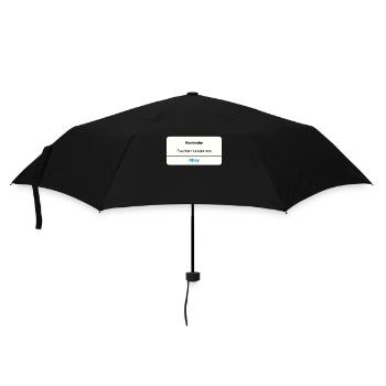 C’est parti ! T-shirt - Cadeau parfait pour les joueurs - Parapluie standard - noir - Devant