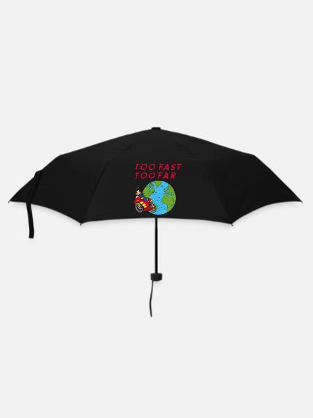 Le motard - Parapluie standard - noir