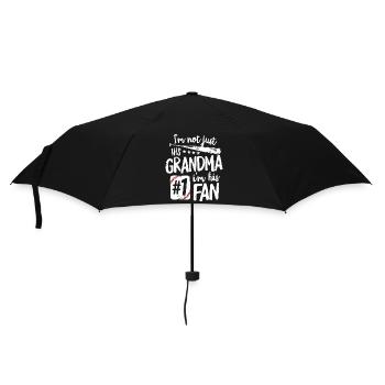 Baseball I am Not Just His Grandma I'm His Fan - Umbrella (small) - black - Front
