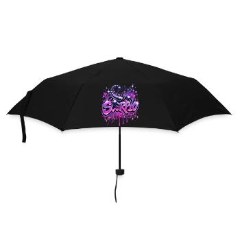 ♏ -Scorpion- Signe du zodiaque de style graffiti - Parapluie standard - noir - Devant