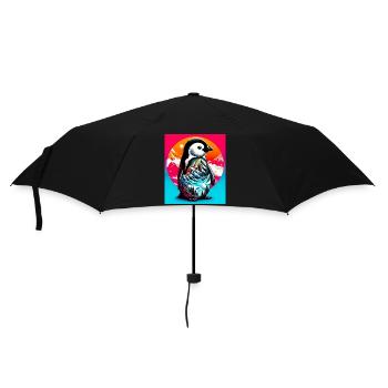 pingouin - Parapluie standard - noir - Devant