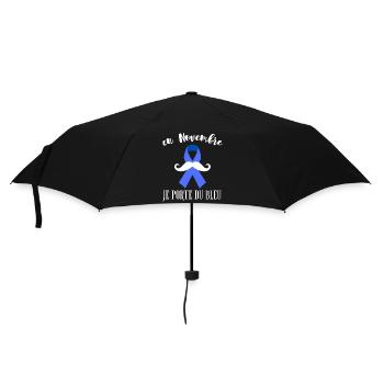 In November I wear November blue - Umbrella (small) - black - Front