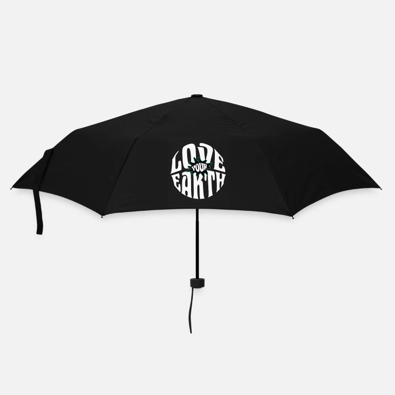 Love your Earth - Umbrella (small) - black