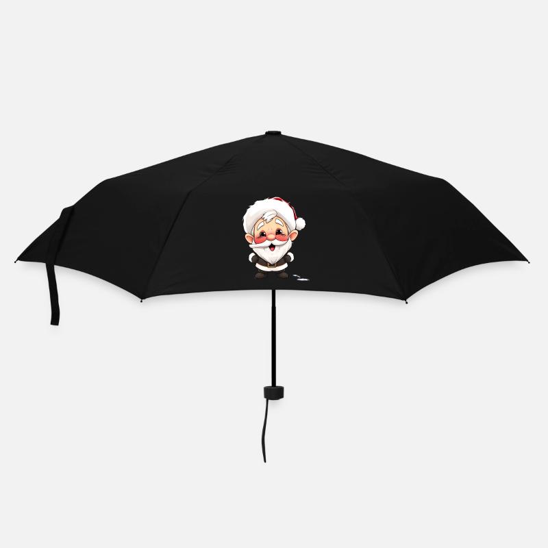 Joyeux Gnome d’idées de cadeaux de Noël - Parapluie standard - noir