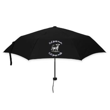 Ni ta mère, ni ton lait - Parapluie standard - noir - Devant