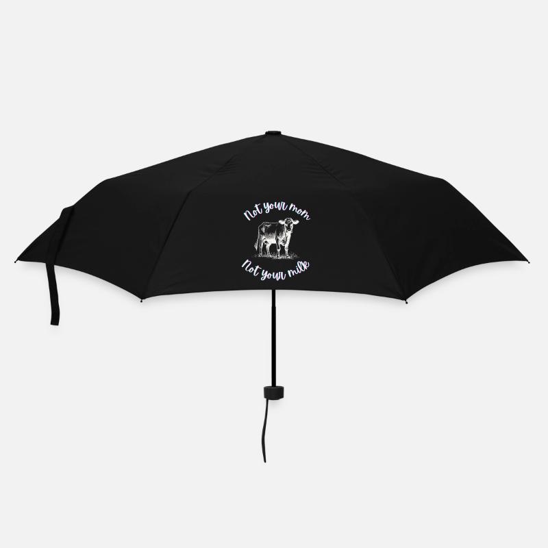 Ni ta mère, ni ton lait - Parapluie standard - noir