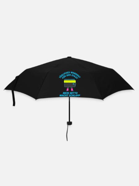Tägliches Workout Fuer Den Staat - Regenschirm (klein) - Schwarz