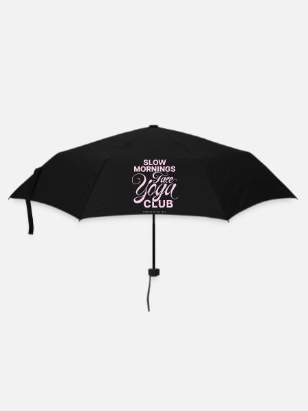 Slow Mornings Face Yoga Club - Umbrella (small) - black