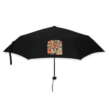 Noch Ein Kapitel-Ära leseratte nerd lesen - Regenschirm (klein) - Schwarz - Vorne