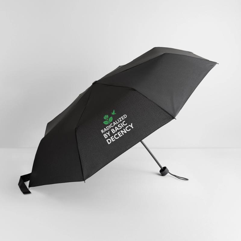 Radicalized By Basic Decency Statement shirt decal Umbrella (small)
