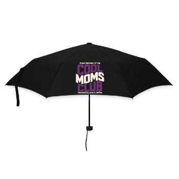 Club des mamans cool - Un cadeau des mamans pour la fête des mères - Parapluie standard - noir - Devant