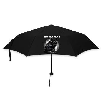 Nerv Mich Nicht Schwarzer Schäferhund Schäferhunde - Regenschirm (klein) - Schwarz - Vorne