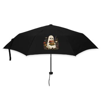 Cute Ghost Books Wildflower T-Shirt Women - Umbrella (small) - black - Front