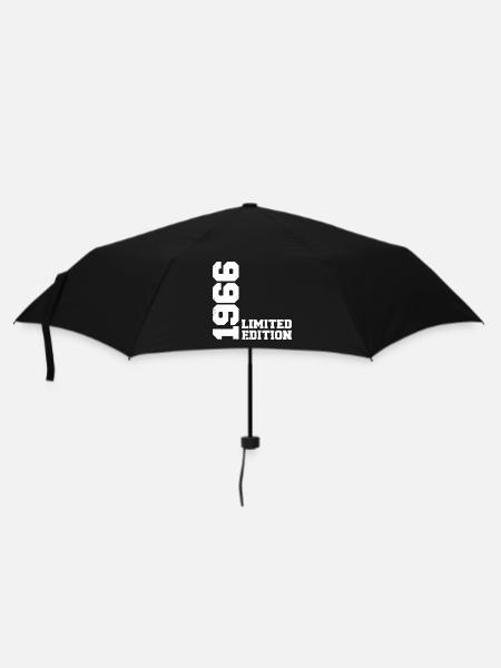 Jahrgang 1966 Klassiker 1966 Jubiläumsgeschenk - Regenschirm (klein) - Schwarz