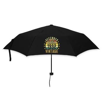 Legends were born in December 1992 - 1992 edition - Umbrella (small) - black - Front