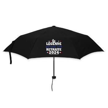 La Légende Prend Sa Retraite 2024 - Parapluie standard - noir - Devant