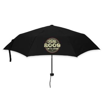 2009 Birthday celebrations, a legendary vintage - Umbrella (small) - black - Front