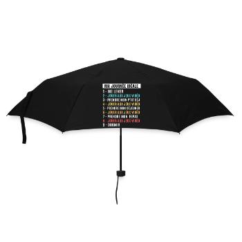 Ma journée idéale jouer aux jeux vidéo humour - Parapluie standard - noir - Devant