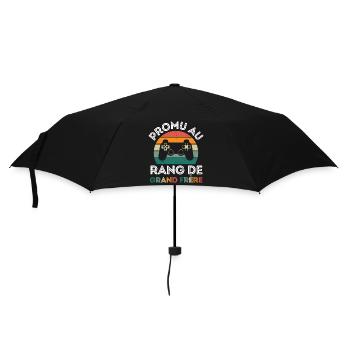 Promu grand frère humour grand frère gamer cadeau - Parapluie standard - noir - Devant