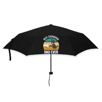 | des amoureux de Chihuahua Chiens végétaliens végétaliens - Parapluie standard - noir - Devant